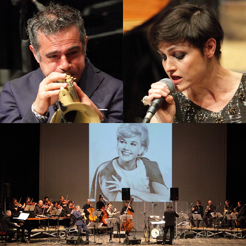 “QUE SERA, SERA”<br /><em>Omaggio a Doris Day</em><br />ITALIAN JAZZ ORCHESTRA <br />+ <em>special guests</em> <br />PETRA MAGONI & PAOLO FRESU<br />Direttore FABIO PETRETTI