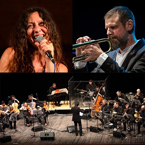 “ANGELO AZZURRO”<br /><em>Omaggio a Marlene Dietrich</em><br />ITALIAN JAZZ ORCHESTRA & SILVIA DONATI<br />+ <em>special guest</em> FABRIZIO BOSSO<br />Direttore FABIO PETRETTI