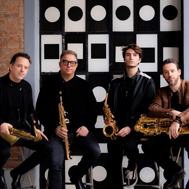 QUARTETTO SAXOFOLLIA<br />“Portraits”