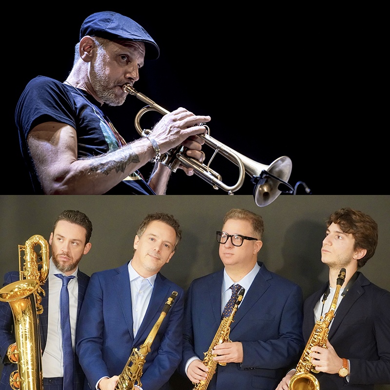 QUARTETTO SAXOFOLLIA<br />feat. FABRIZIO BOSSO<br />